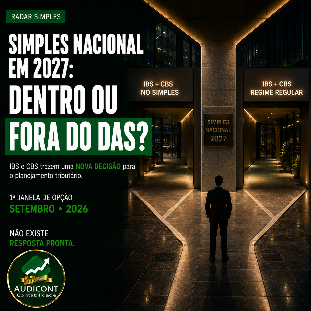Simples Nacional 2027: IBS e CBS dentro ou fora do DAS?